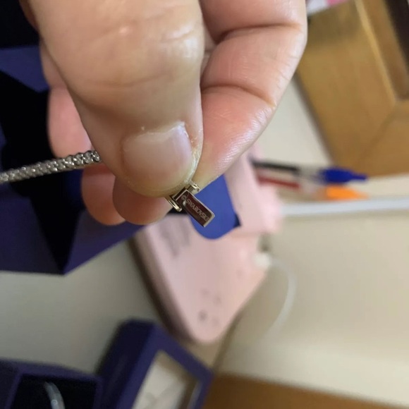 Authentic Swarovksi Silver Tone Bracelet - Picture 4 of 4